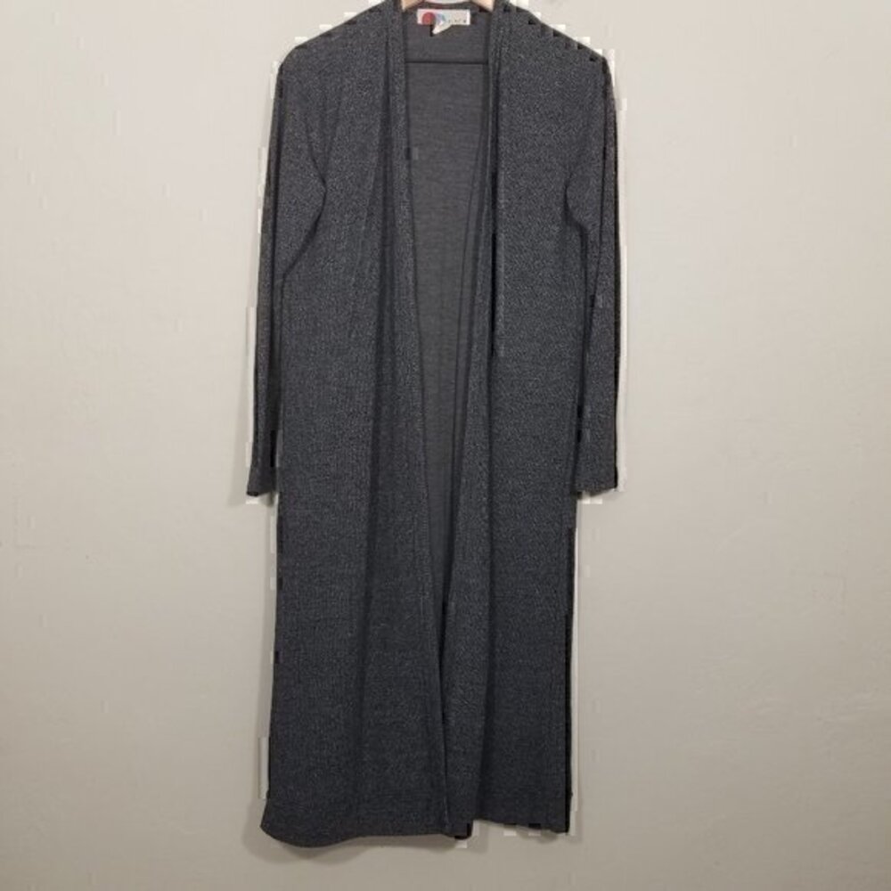 Free People Beach Long Sleeve Open Front Long Cardigan Pockets Size XS